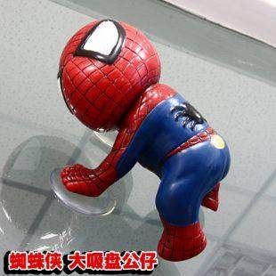 Motorcycle parts Spider-Man doll car accessories electric car decorative doll with sucker free shipping Motorcycle parts Spider-Man doll car accessories electric car decorative doll with sucker free shipping