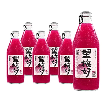 好望水望梅好果汁气泡水300ml*6[15元优惠券]-寻折猪