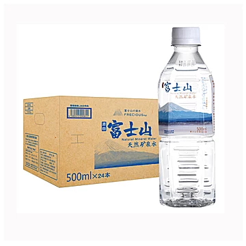 富士山の铭水饮用矿泉水500ml*24[10元优惠券]-寻折猪