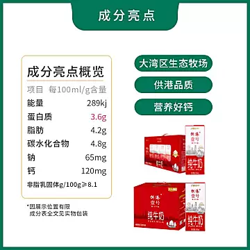 晨光纯牛奶+纯生牛乳发酵250ml共28盒[5元优惠券]-寻折猪