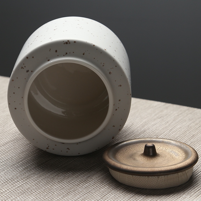 Su ceramic tea pot large seal pot moistureproof fashion high - grade matt rust tea accessories