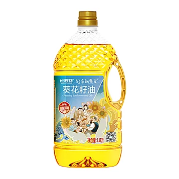 长寿花轻食新煮义葵花籽油1.8L[3元优惠券]-寻折猪