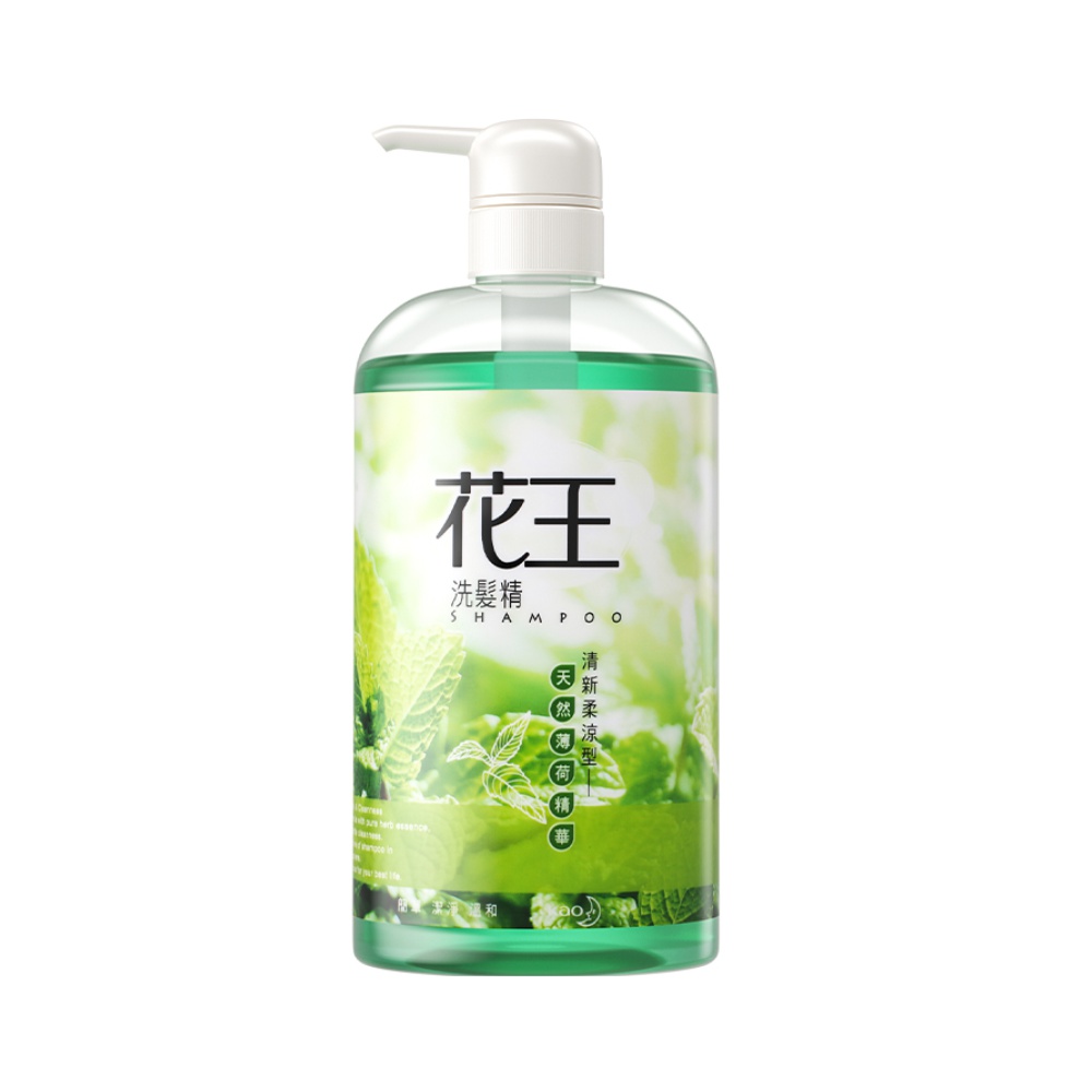 进口花王无硅油薄荷控油洗发水洗发露洗头膏男女清爽去油750mL