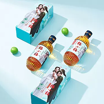 梅小梅X白蛇2:青蛇劫起联名款青梅酒330ml*6[70元优惠券]-寻折猪