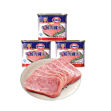 【上海梅林】午餐肉罐头340g*3[3元优惠券]-寻折猪