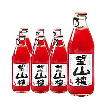 【好望水】望山楂气泡山楂汁300ml*6[10元优惠券]-寻折猪