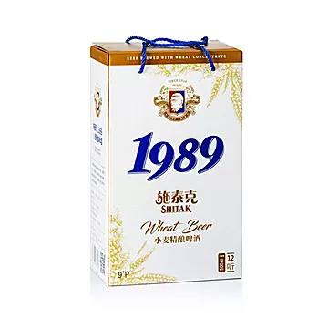 【猫超天湖】白啤施泰克1989精酿500ml*12听[10元优惠券]-寻折猪