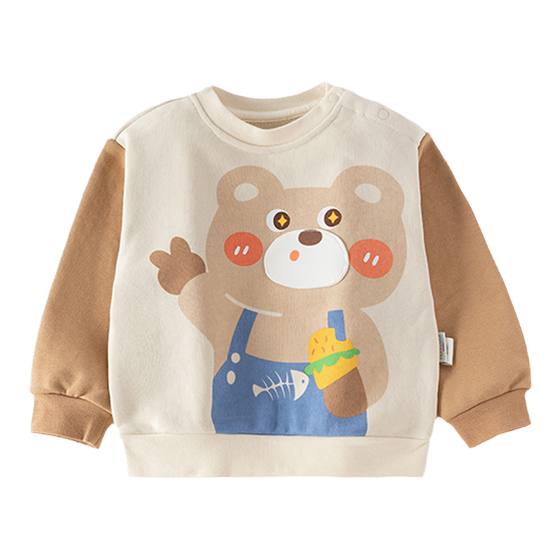 Happy Bear Children's Spring and Autumn Sweatshirts for Boys and Girls Clothes for Baby Autumn Children's Clothes for Baby Long Sleeve Tops for Autumn
Happy Bear Children's Spring and Autumn Sweatshirts for Boys and Girls Clothes for Baby Autumn Children's Clothes for Baby Long Sleeve Tops for Autumn