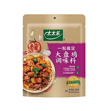 包邮太太乐大盘鸡调料调味料菜谱式调料100g[3元优惠券]-寻折猪