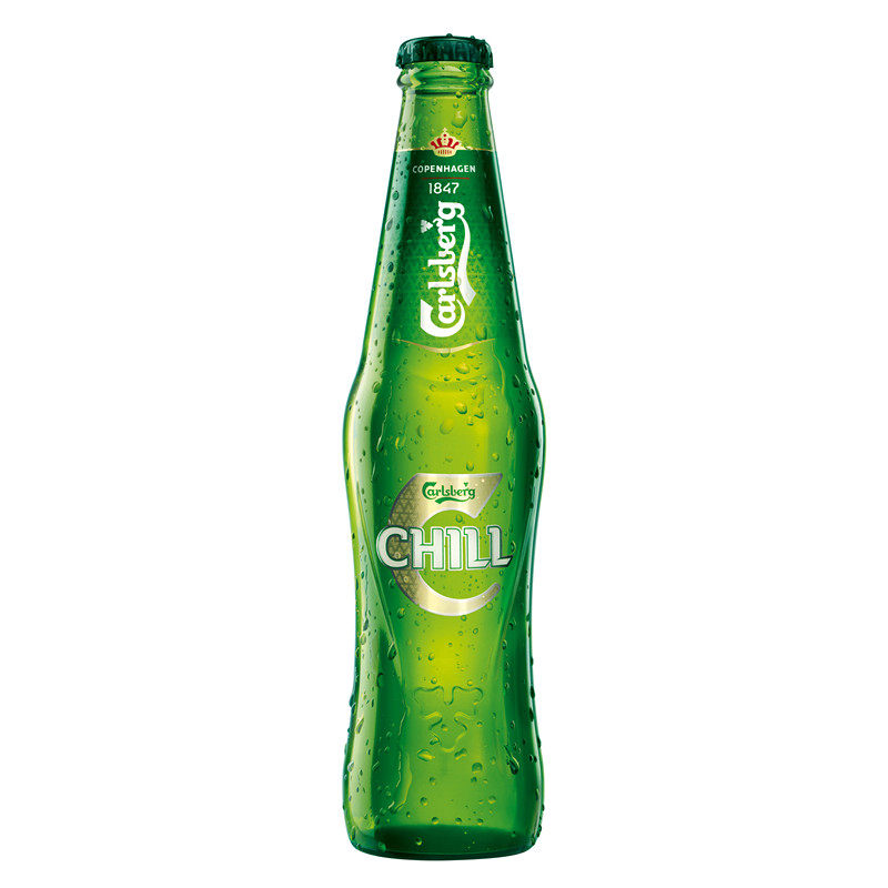 【天猫超市】嘉士伯 冰纯嘉士伯啤酒 330ml/瓶 清爽顺滑型