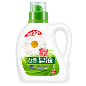 【天猫超市】妈妈壹选一次漂清洗护合一天然洗衣皂液倍柔清香1kg