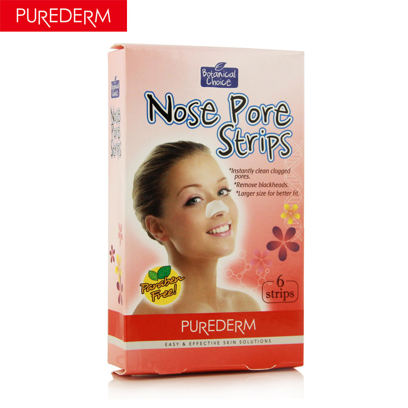 【天猫超市】韩国进口 purederm璞静馨 去黑头鼻贴 6片/盒