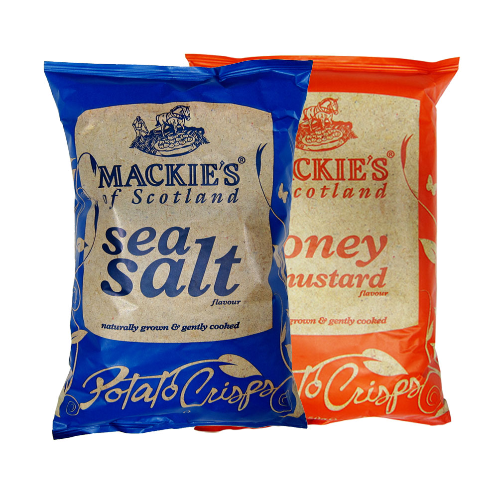 【天猫超市】英国进口 哈得斯薯片 海盐味150g 蜂蜜芥末味150g