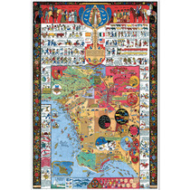 Puzzle 500 Golden Age-Hollywood old map poster cartoon anime wooden toy adult puzzle gift