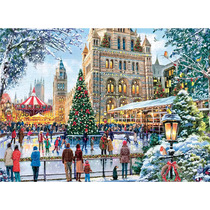 1000 pieces of happy holiday oil painting wooden toy cartoon anime adult children puzzle gift