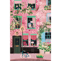 Puzzle 1000 cartoon anime corner memories oil painting romantic wooden toy adult children puzzle gift