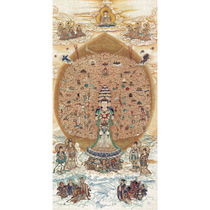 Puzzle Thousand Hands Thousand Eyes Guanyin Bodhisattva Song Dynasty Taipei Forbidden City Collection Wooden Toy Religious Buddhist Painting