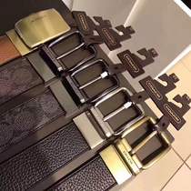 coach widens 3 8cm rotating buckle double-sided belt easy tailoring Canada