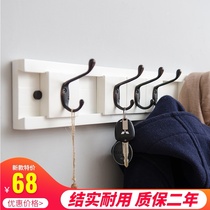 Creative Wall hanger wall hanging coat rack door clothes bag key adhesive hook mobile bedroom clothes hook