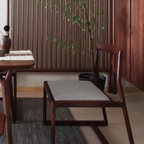 Bosom friend tea chair with cushion backrest wide sitting surface comfortable chair new Chinese style solid wood modern minimalist Suyuan furniture