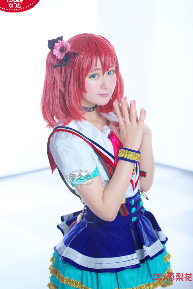 【1719印之心】aqours love live sunshine 青空 黑泽露比 打歌服