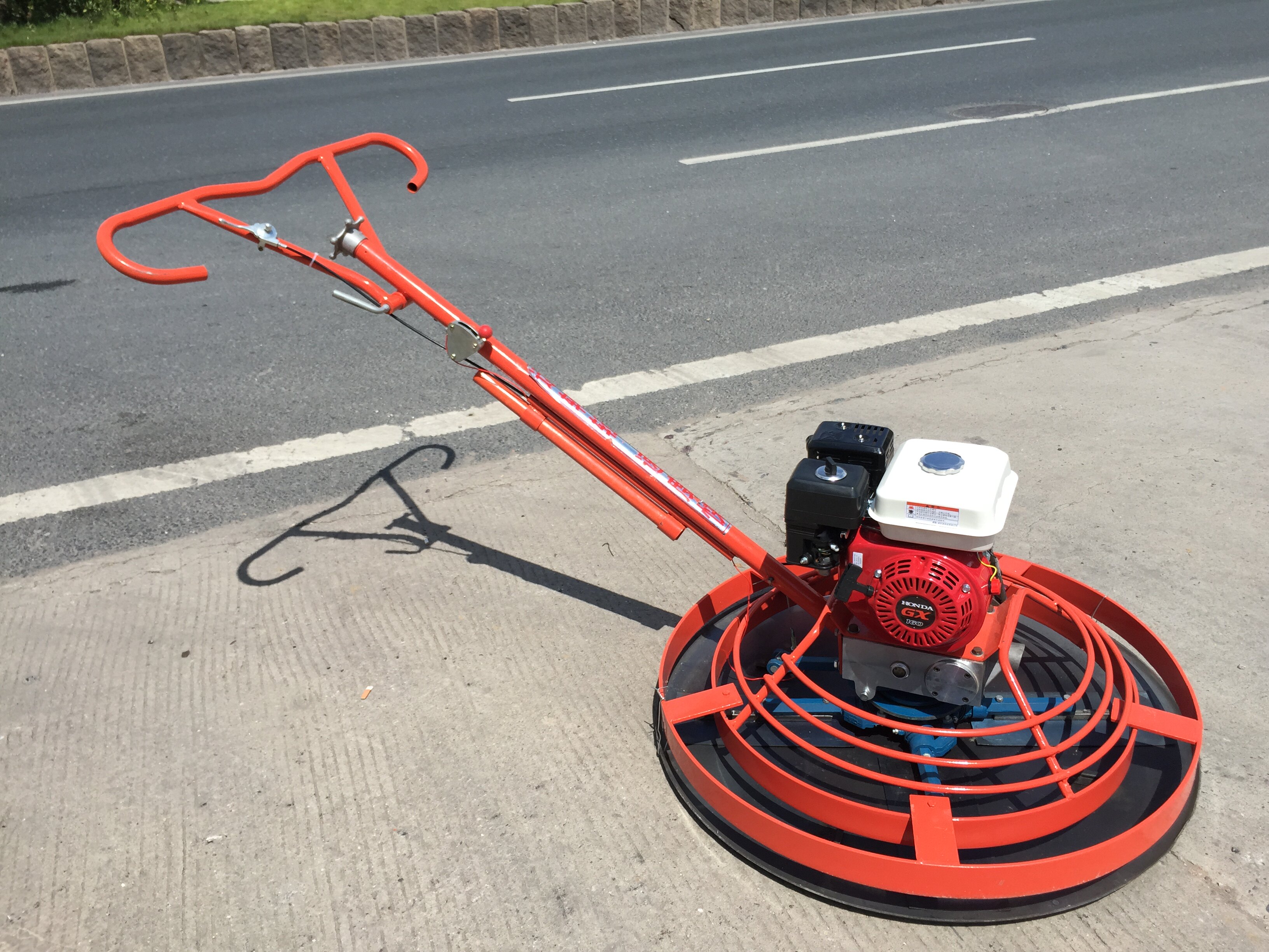 100型本田汽油地面抹光机电动磨光机混凝土送大盘抹片本田火花塞