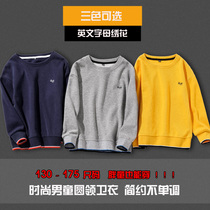 Boys' autumn sweatshirt 2019 new children's clothing western style big kids thick autumn winter t-shirt bottoming shirt bala