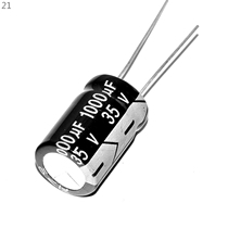New electrolytic capacitor 35V 1000UF aluminum electrolytic capacitor