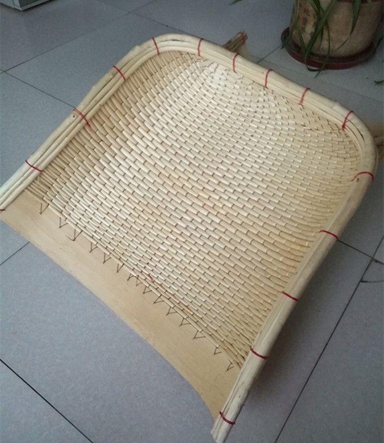 特大号柳编簸箕农用家用大小号竹编藤编柳条簸箕笸箩筐篮竹筛单个