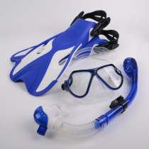 Childrens Snorkeling set Diving Sambo Swimming Glasses Goggles Diving 3-piece set Snorkel Fins
