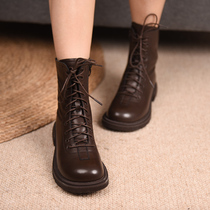 Artmu Amu 2021 autumn and winter New Fashion short tube Martin boots spring and autumn single boots Joker slim boots