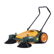 Hand push type sweeper unpowered industrial dust suction sweeping car factory workshop plant warehouse Property dust sweeping