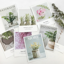 Nordic card ins wind decoration photo props Photography shooting props Magazine photo background wall background paper