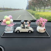 Car decoration car interior piece mounted cars adorned car decoration car decoration goddess red personality console