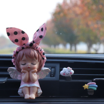 Car air conditioning outlet decorated aroma creative perfume fittings lovely Anne cartoon decoration car aromatherapy