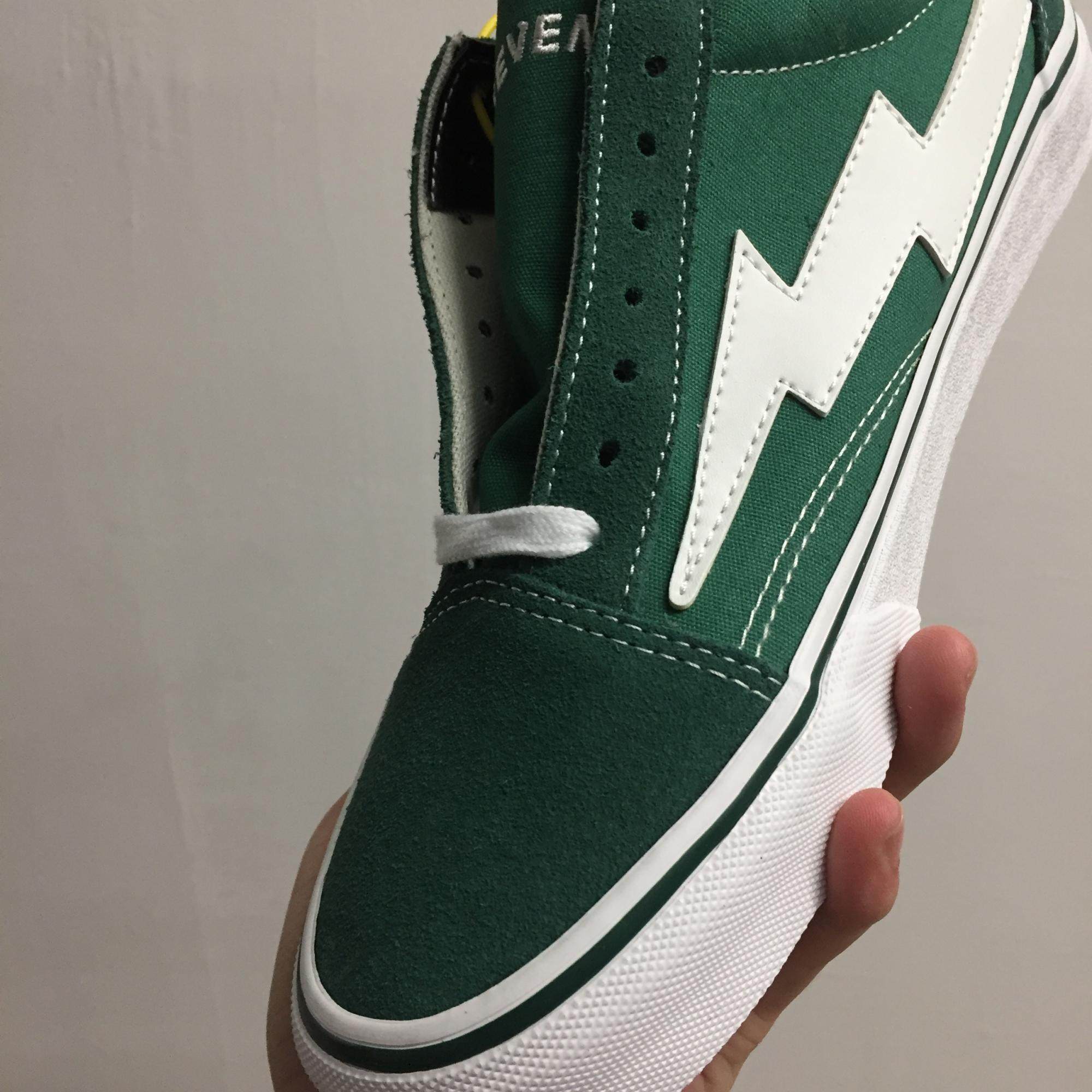 revenge x storm复仇风暴 闪电板鞋情侣帆布鞋低帮滑板鞋男潮鞋女