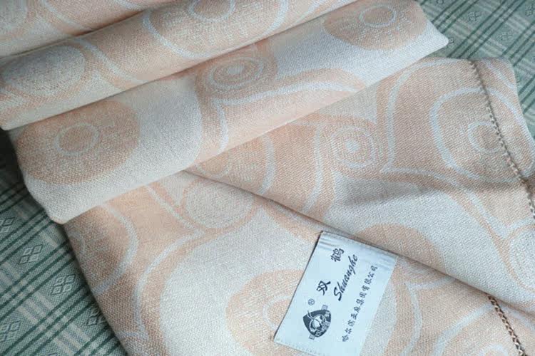 哈麻双鹤亚麻床单100%纯亚麻 1.2/1.5米床 老货清仓特价包邮