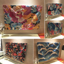 Japanese and Korean style colorful TV Hood dust cover 55 inch hanging cloth 324060 Joker LCD TV cover towel