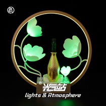 Champagne King of Spades A luminous wine seat Perrier-Jouët wine seat bar high-end XO wine rack base