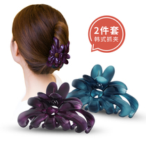 Hair accessories Simple grab chuck hair device Korean hairpin hair card Large hair grab clip clip adult head flower head ornaments for women