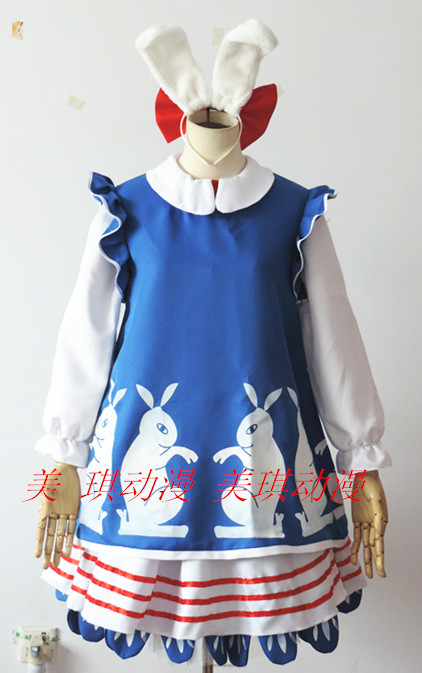 cosplay白兔大现货服装拟人大白兔coscosplay奶糖服装三角龙梁龙和翼龙图片