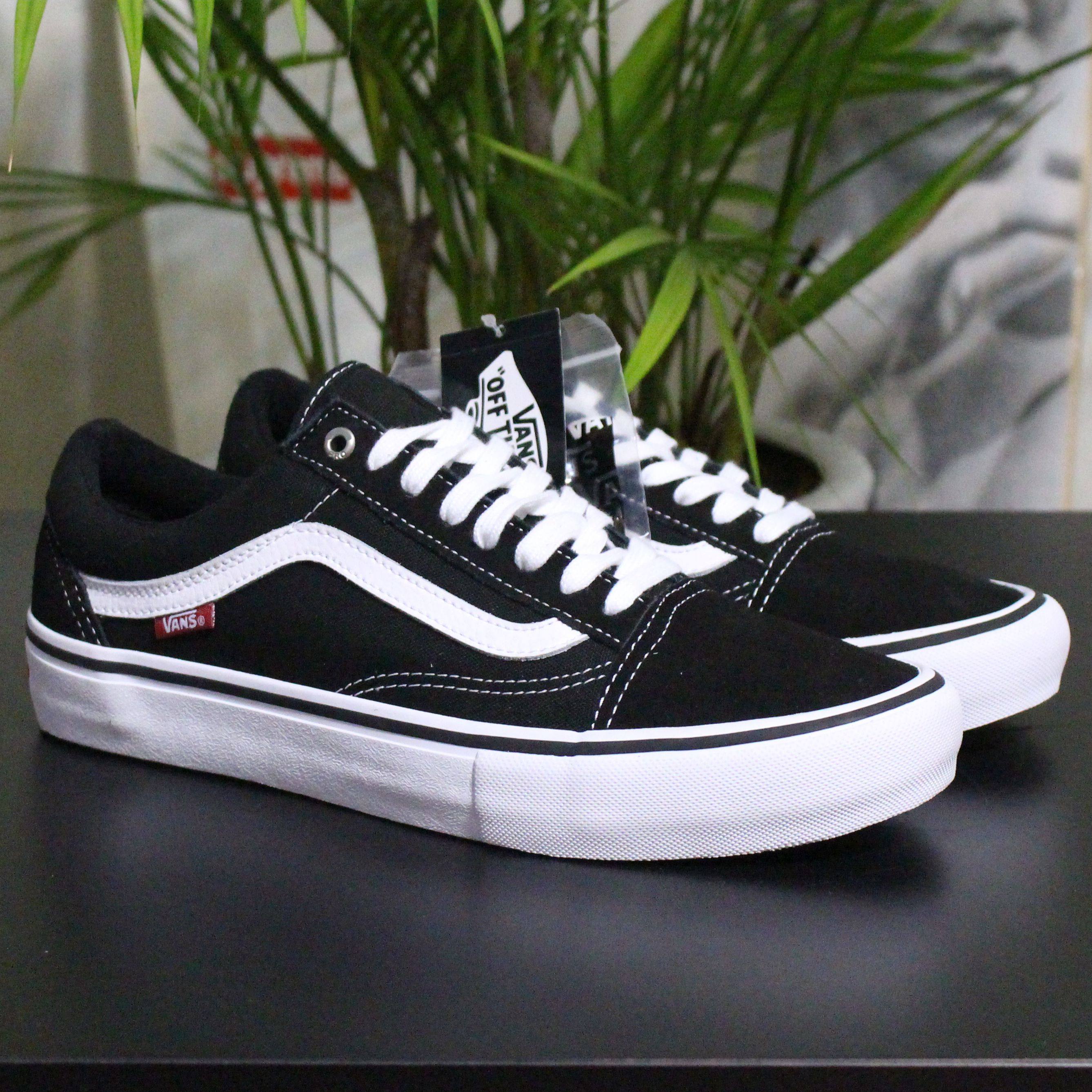 【sunny】vans黑色old skool pro 92s低帮专业滑板鞋vn000zd4y28_7折