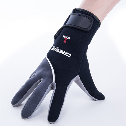 CRESSI TROPICAL Premium Wear-Resistant Diving Gloves 2mm Cold, Warm, Cut-proof Thin Diving Gloves