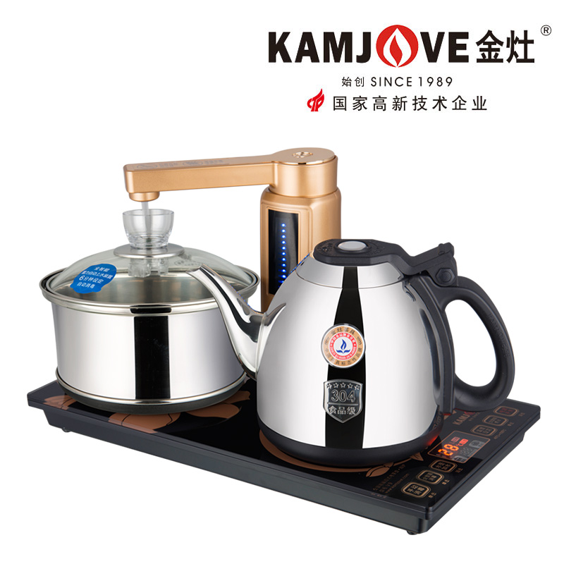 KAMJOVE/金灶 V9 全智能自动上水电热水壶全自动电茶炉一键全智能产品展示图5