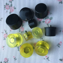 Installation hammer hammer head Nylon hammer head Rubber hammer head Yellow head black head 25 30 35 40 45mm