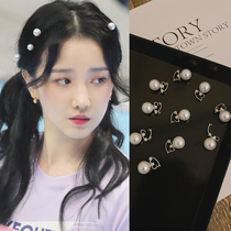 Pearl hairclip hair jewelry headwear hair accessories hairpin female summer fairy air side hair buckle hair embellishment small buckle clip