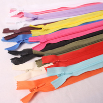 Quality 3 invisible zipper 25cm colored nylon closed tail dark zipper clothes short dress cushion short pull lock