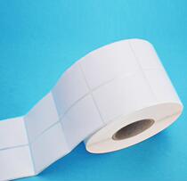 Vertical Coated Sticker Paper 65X35 Label Printing paper GP1125 1524T Barcode Sticker 1000 hot sale