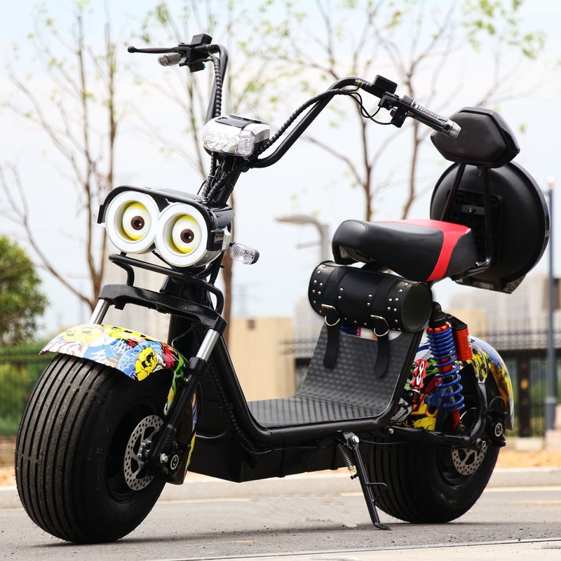 时尚宽胎哈雷电动车