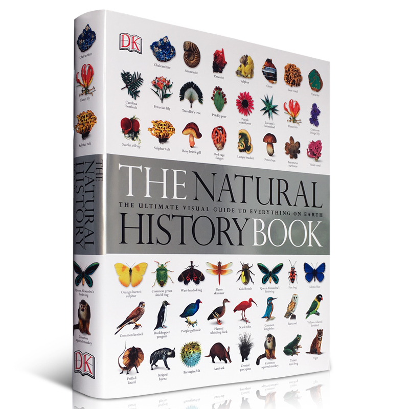 英文原版DK博物大百科全书The Natural History Book自然史图解
